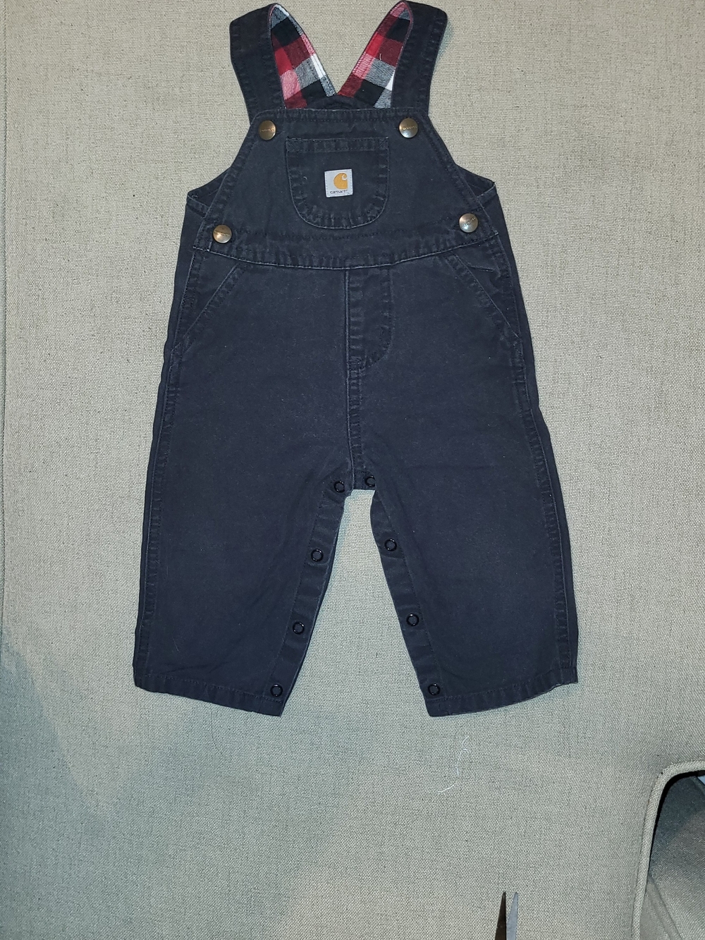 Carhartt Black Kids Overalls